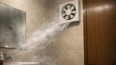 Pintu kamar mandi sebaiknya dibuka atau ditutup saat exhaust menyala ini jawabannya