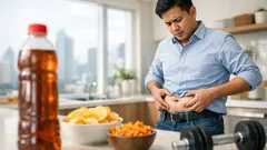 6 kebiasaan kecil penyebab perut buncit yang sering tak disadari