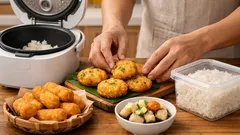 7 olahan nasi sisa yang enak dan anti mubazir, dari cireng sampai sala lauak