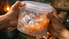 Cara hilangkan noda kari dan saus tomat di wadah plastik tanpa gosok keras