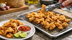 7 resep kulit ayam renyah: crispy, balado, pepes, sampai sate yang bumbunya nempel