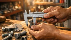 Cara mengukur ukuran baut dengan jangka sorong biar nggak salah beli