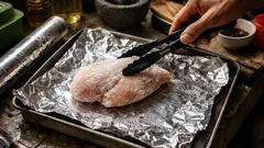 4 trik aluminium foil di dapur yang paling kepake, dari defrost cepat sampai bersihin pisau