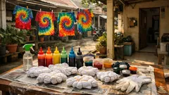 Cara membuat tie-dye kaus di rumah dalam 1 hari: 3 metode paling gampang