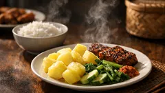 Kentang rebus pengganti nasi: kalori, serat, dan cara makan biar tetap kenyang