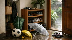 Trik tension rod untuk hemat ruang: 10 ide penyimpanan rapi tanpa renovasi