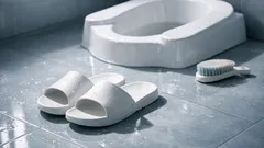 Sandal toilet kain bikin repot? coba ganti ke EVA yang mudah dibilas dan cepat kering