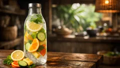5 resep infused water untuk diet yang segar dan gampang dibuat di rumah