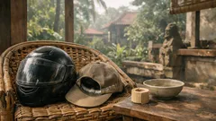 Cara mencegah noda keringat di topi tanpa sering dicuci