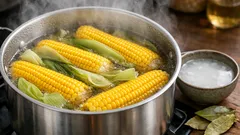 Cara merebus jagung manis biar empuk, manis, dan harum tanpa overcook