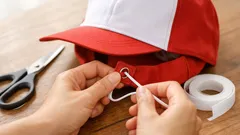 4 cara ganti karet tali dagu topi anak tanpa menjahit, cepat dan rapi