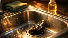 Sink stainless kusam? Ini rutinitas 2 menit biar kinclong lagi tanpa ribet
