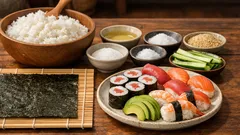 5 resep sushi rumahan yang gampang, hemat, dan tetap enak untuk pemula
