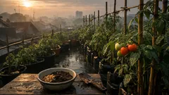 Cara menanam tomat dari biji sisa dapur sampai panen, cocok untuk pemula