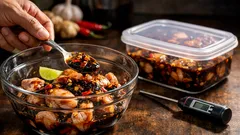 Cara marinasi ayam yang benar biar juicy dan aman, lengkap durasi dan tips kulkas