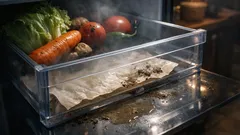 Trik satu lembar supaya laci sayur kulkas tidak jadi kolam lumpur lagi