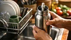 Trik botol minum cepat kering tanpa bau, cukup gantung stik penyerap lembap