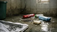 Trik batang penyangga untuk bikin kamar mandi rapi tanpa bor dan tanpa renovasi